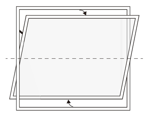 横軸回転窓とは | インテリア用語 | NIF